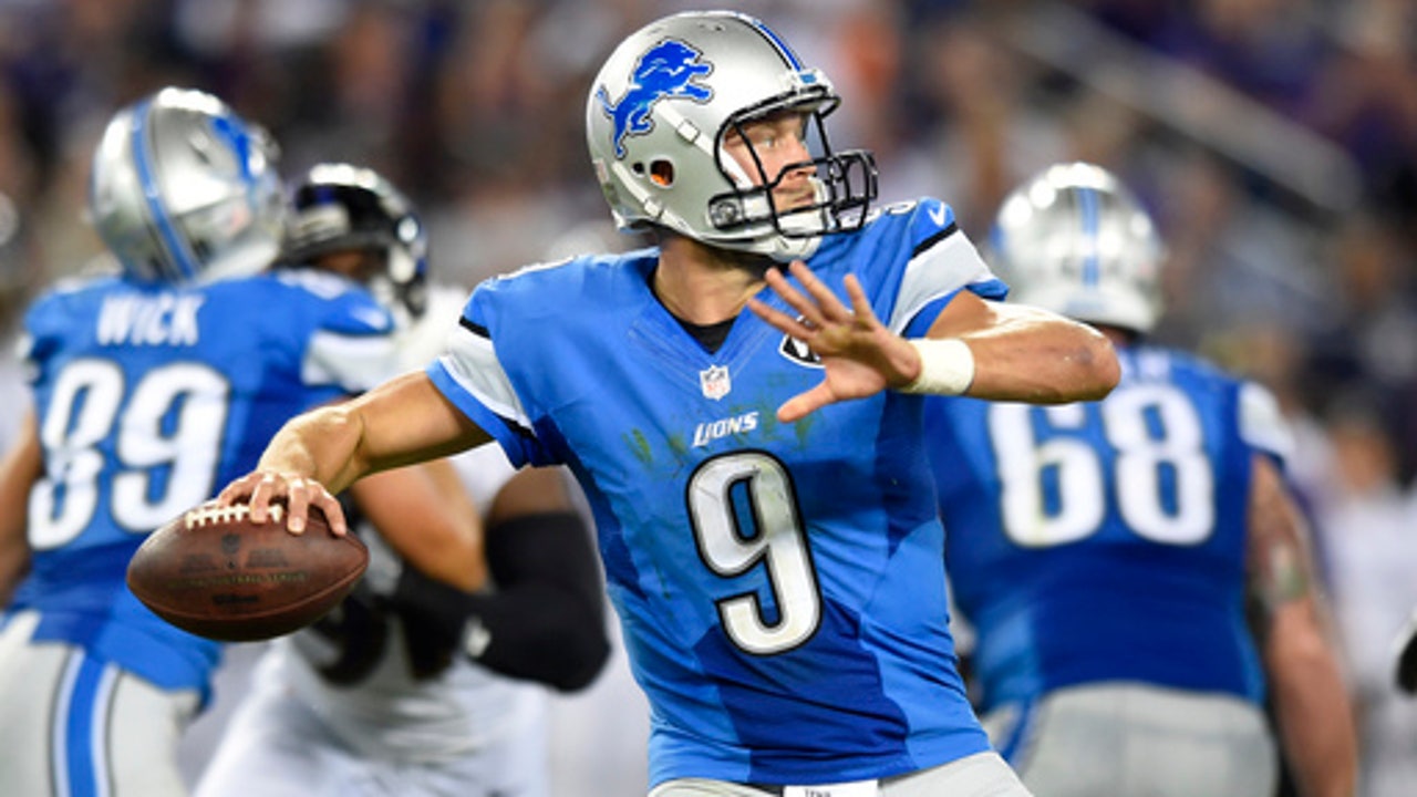 Ravens get back Flacco, lose Watson in 30-9 rout of Lions